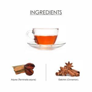 Cinnamon and Arjun Tea