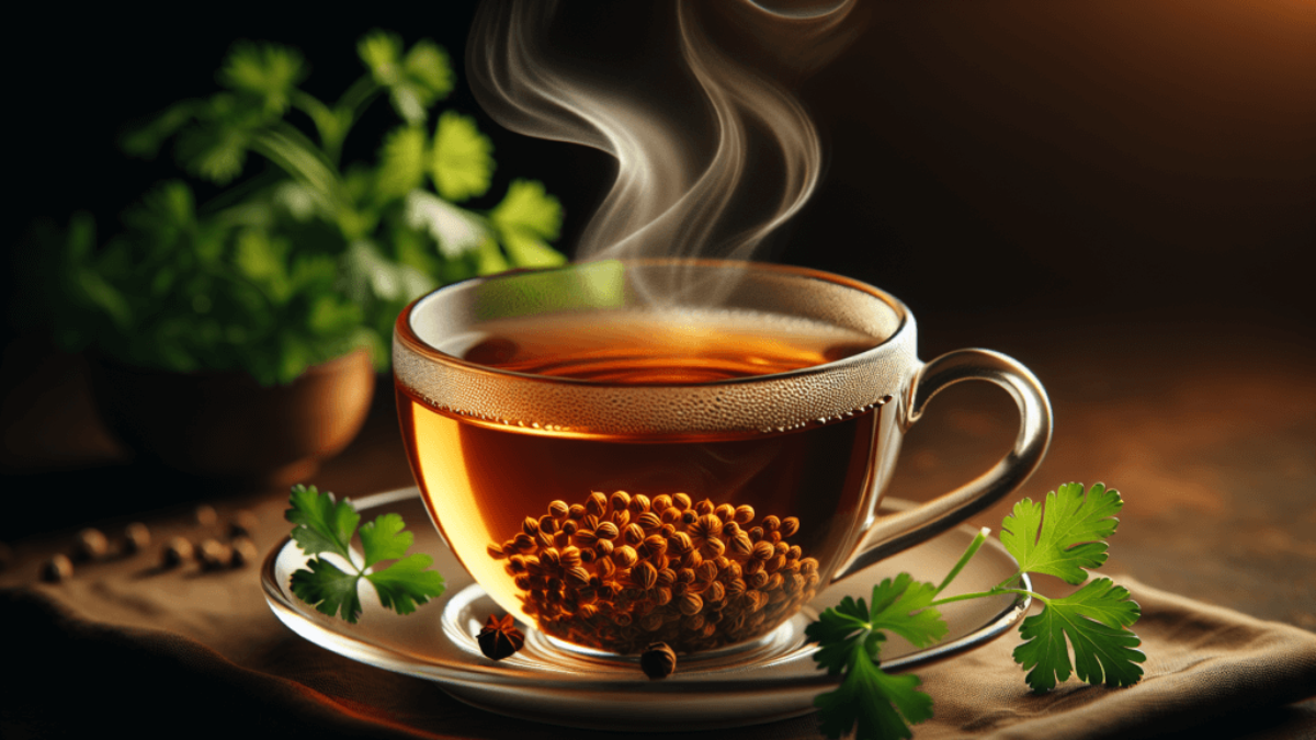 Coriander Tea Heal Benefits