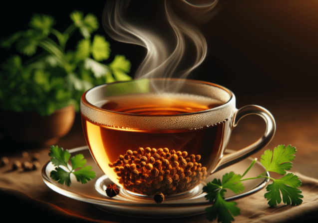 Coriander Tea Heal Benefits