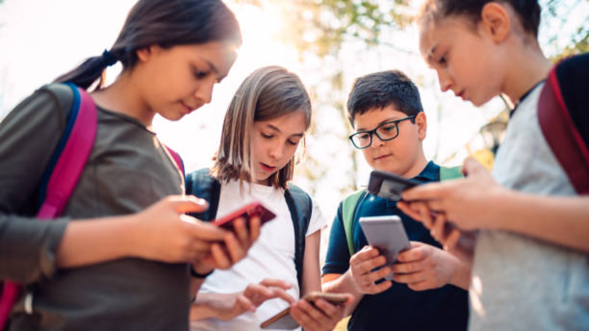 Cell phone affecting children