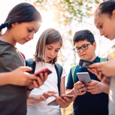 Cell phone affecting children